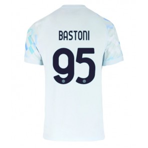 Inter Milan Alessandro Bastoni #95 Udebanetrøje 2025-26 Kortærmet